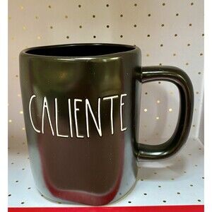 Rae Dunn Artisan Collection CALIENTE Black Coffee Mug Cup by Magenta 2020